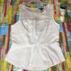 Forever 21 woven top sleeveless